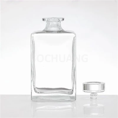 500ml przejzdrziste szkło butelka whisky