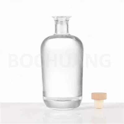 Szklano Butelka Whiskey 750ml Z Korkōm